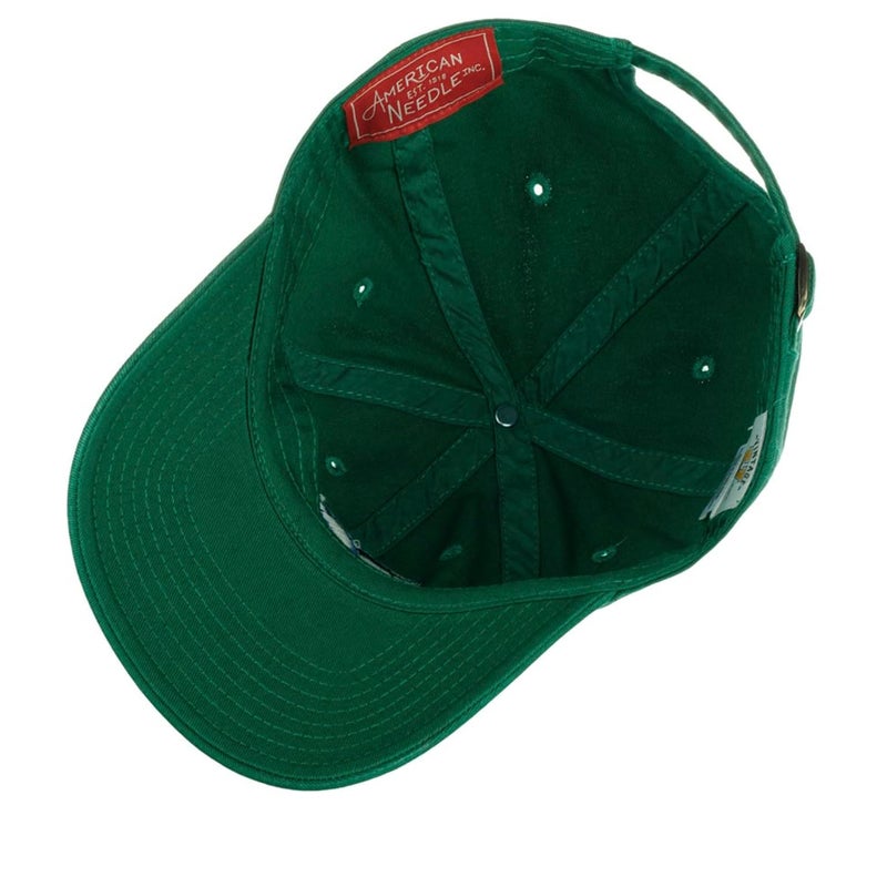 AMERICAN NEEDLE Blue Line Officially Licensed NHL Team Dad Hat, Vintage Hartford Whalers, Kelly Green (40742A-HAW) - Image 3